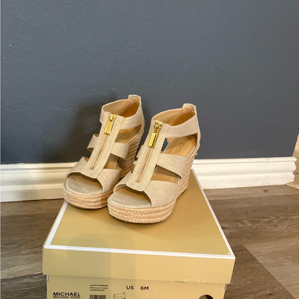 MICHAEL Michael Kors Berkley Wedge Sandal